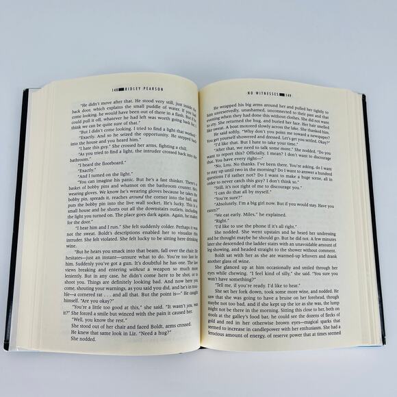 No Witnesses, a hardcover novel / book by Ridley Pearson - Good Used Condition - Picture 9 of 11